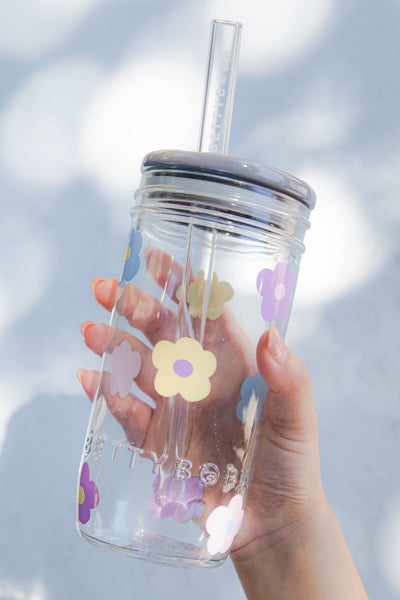 Betty Boba Glass Tumbler – Auroma Candle Co.